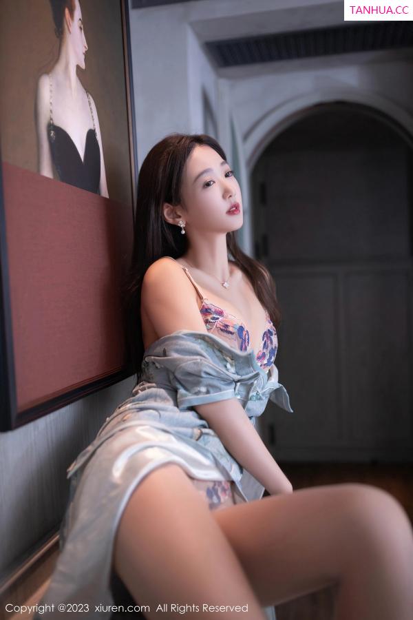 唐安琪  [XiuRen]高清写真图 2023.08.14 No.7232 唐安琪 美腿旗袍第41张图片